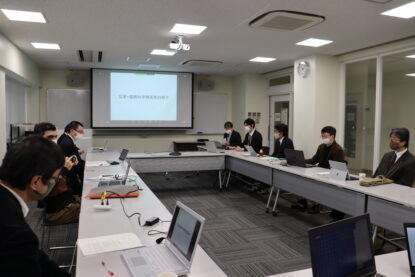 新潟大学災害・復興科学研究所と研究交流会を開催しました