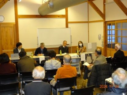 雁木通り・環境シンポジウムで講演しました